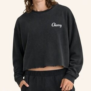 Cherry LA Chainstitch Logo Crewneck Vintage Black XXL‎